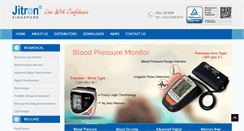 Desktop Screenshot of jitron.com